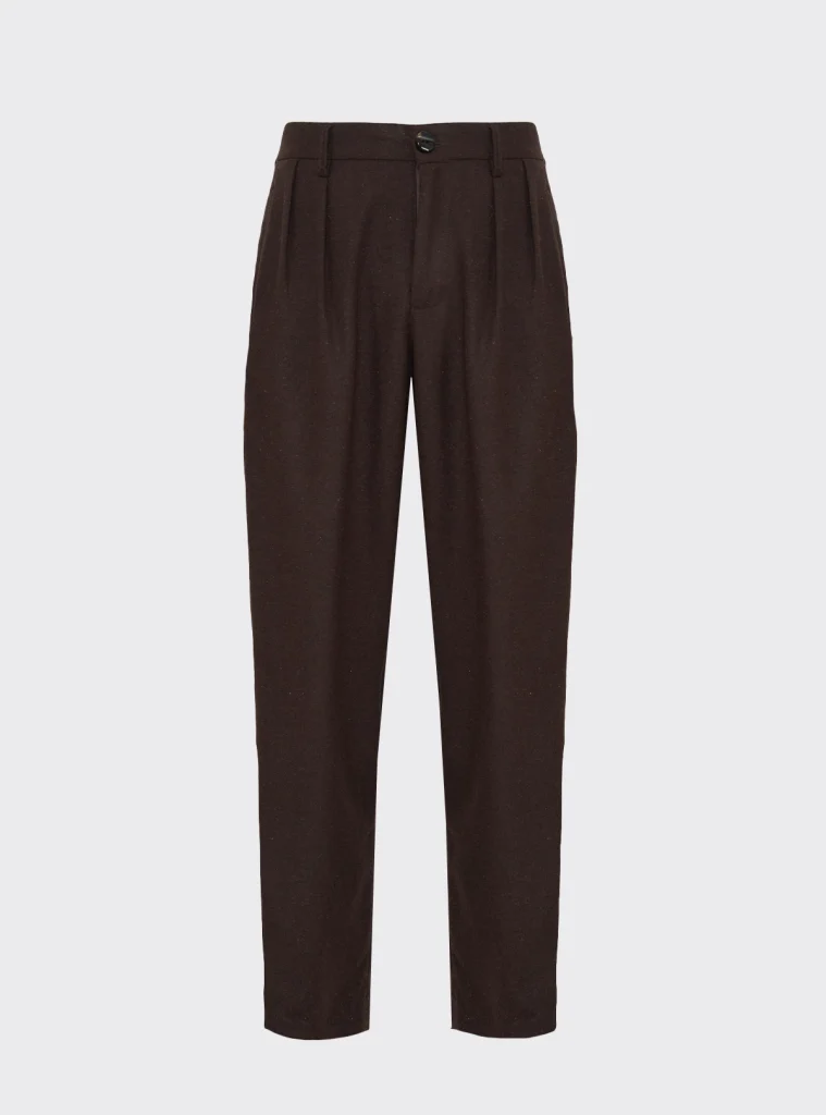 Pantalone over con pinces Moro