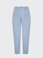 Pantalone regular con pinces